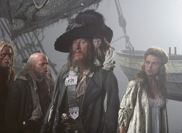 A screen grab from Pirates of the Carribean