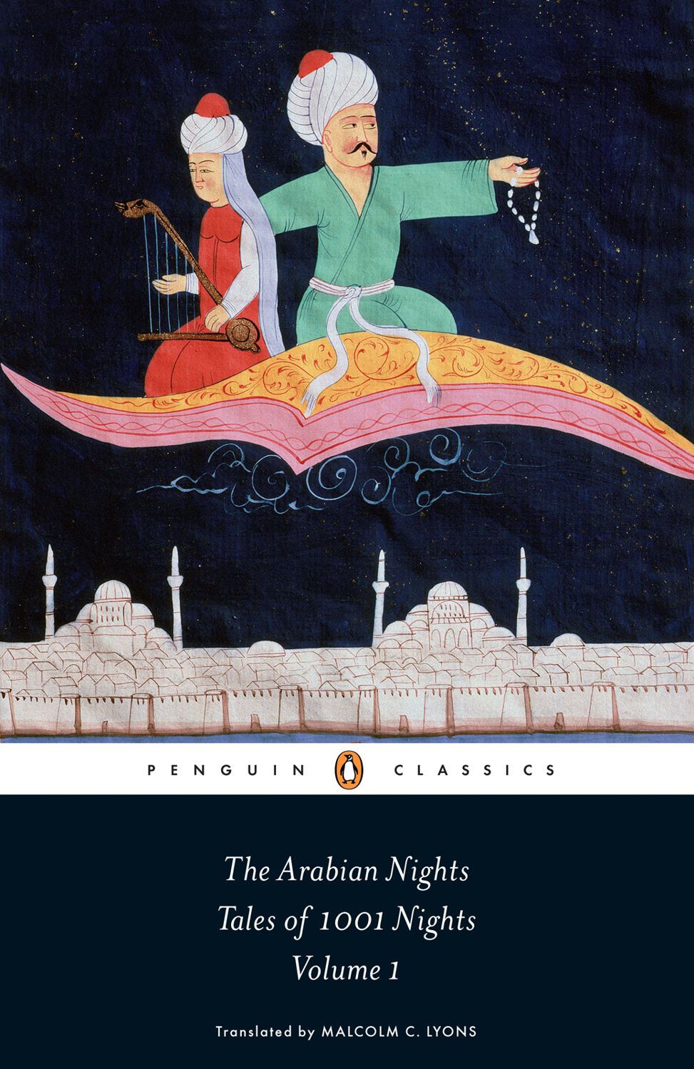 The cover of Penguin Classic's edition of 1,001 Nights