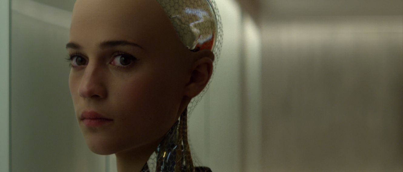 Ava (Alicia Vikander) in Ex Machina