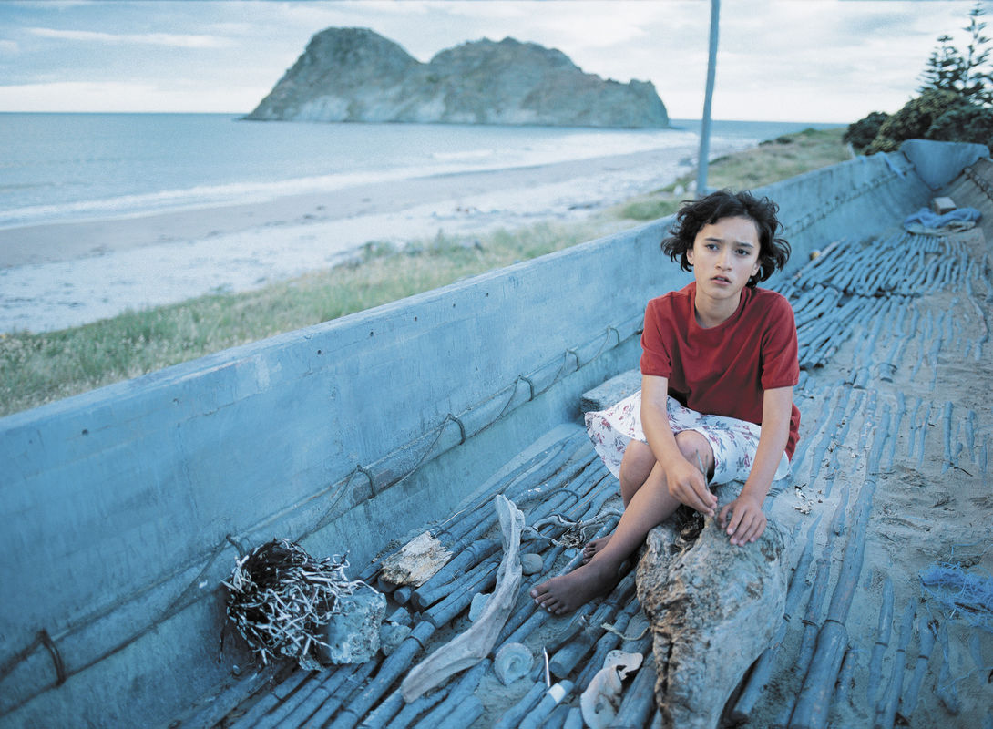 Pai (Keisha Castle-Hughes), a Maori girl, sits in an abandoned boat near the New Zealand coast