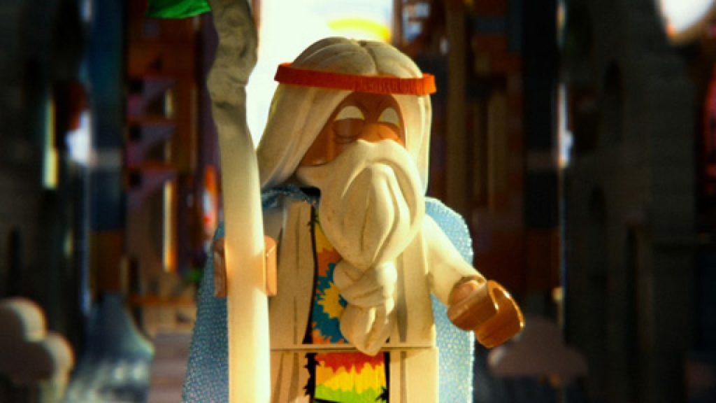 A still from the movie featuring the wizard Vitruvius