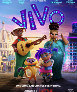 Netflix’s promotional poster for ‘Vivo’.