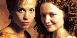 Kim and Maggie smile at the camera in a promotional image for Better than Chocolate