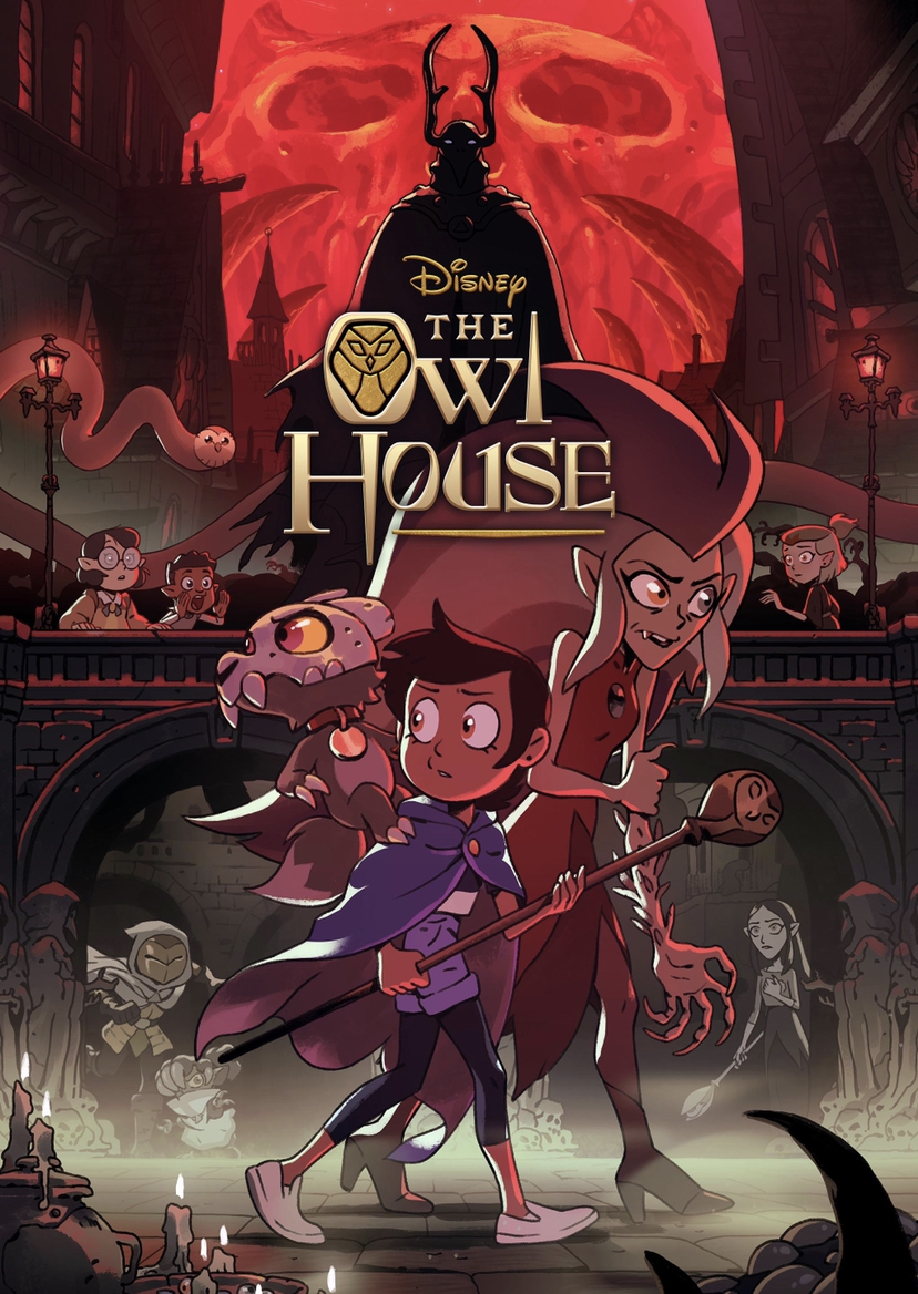 A promotional poster for ‘The Owl House’.