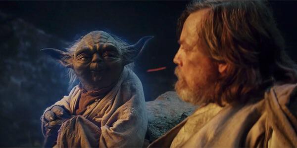Yoda visits luke