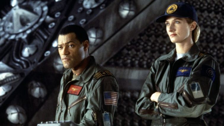Captain Miller and Lt Starck in Event Horizon