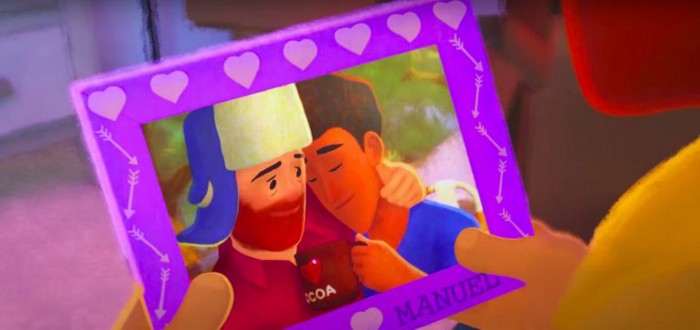 Pixar Showcases Their Actual First Gay Character in “OUT”
