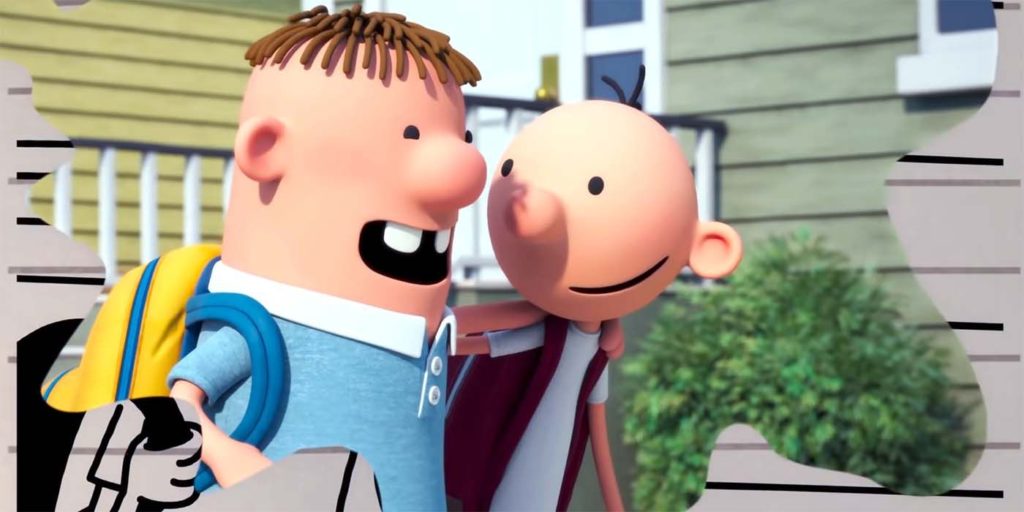 This image consists of Greg and Rowley in the 2021 film