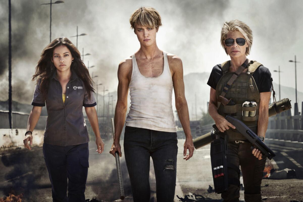 The women of the Terminator: Dark Fate