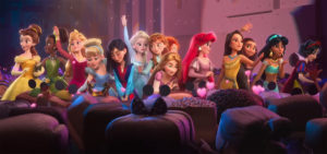 this image is of the Disney princesses