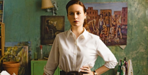 This image is of Brie Larson playing Jeannette Walls