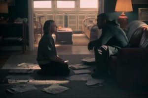 June and Luke still from The Handmaid's Tale