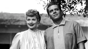 The enigmatic couple themselves: Lucy and Desi
