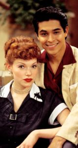 Donna (Laura Prepon) and Fez (Wilmer Valderrama) in an I Love Lucy tribute episode of That 70's Show
