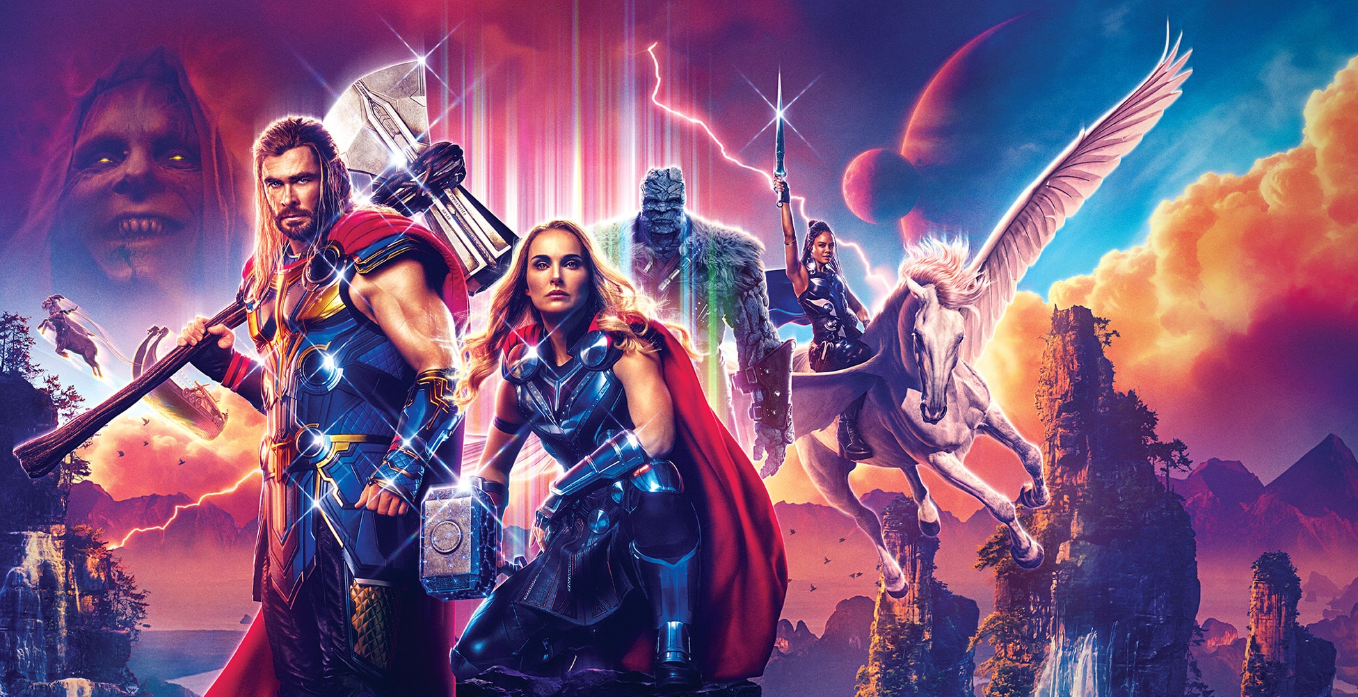Promo image for Thor: Love and Thunder