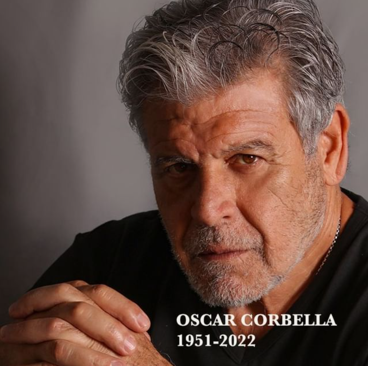 pictured is Oscar Corbella, 1951 to 2022. 