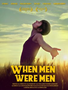 Official poster for the film 'When Men Were Men.'