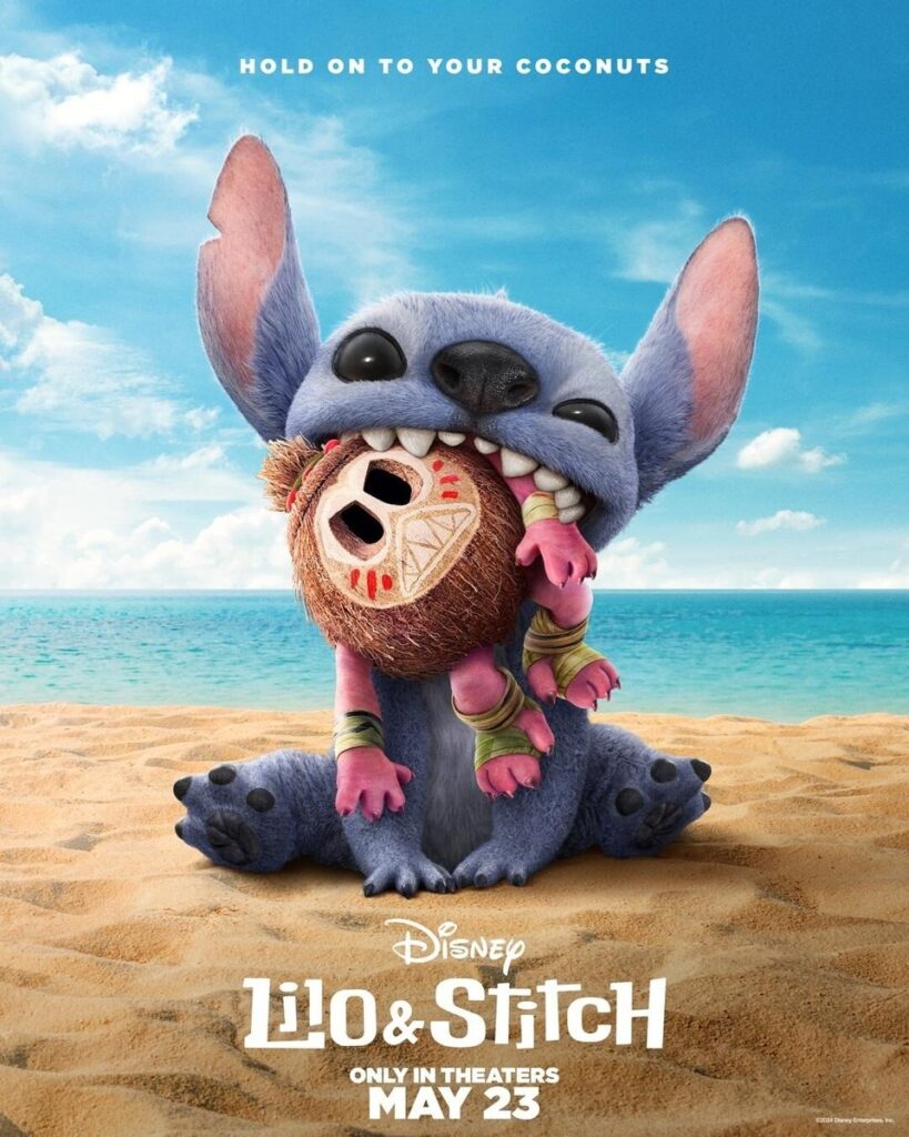 Stitch without his human companion Lilo