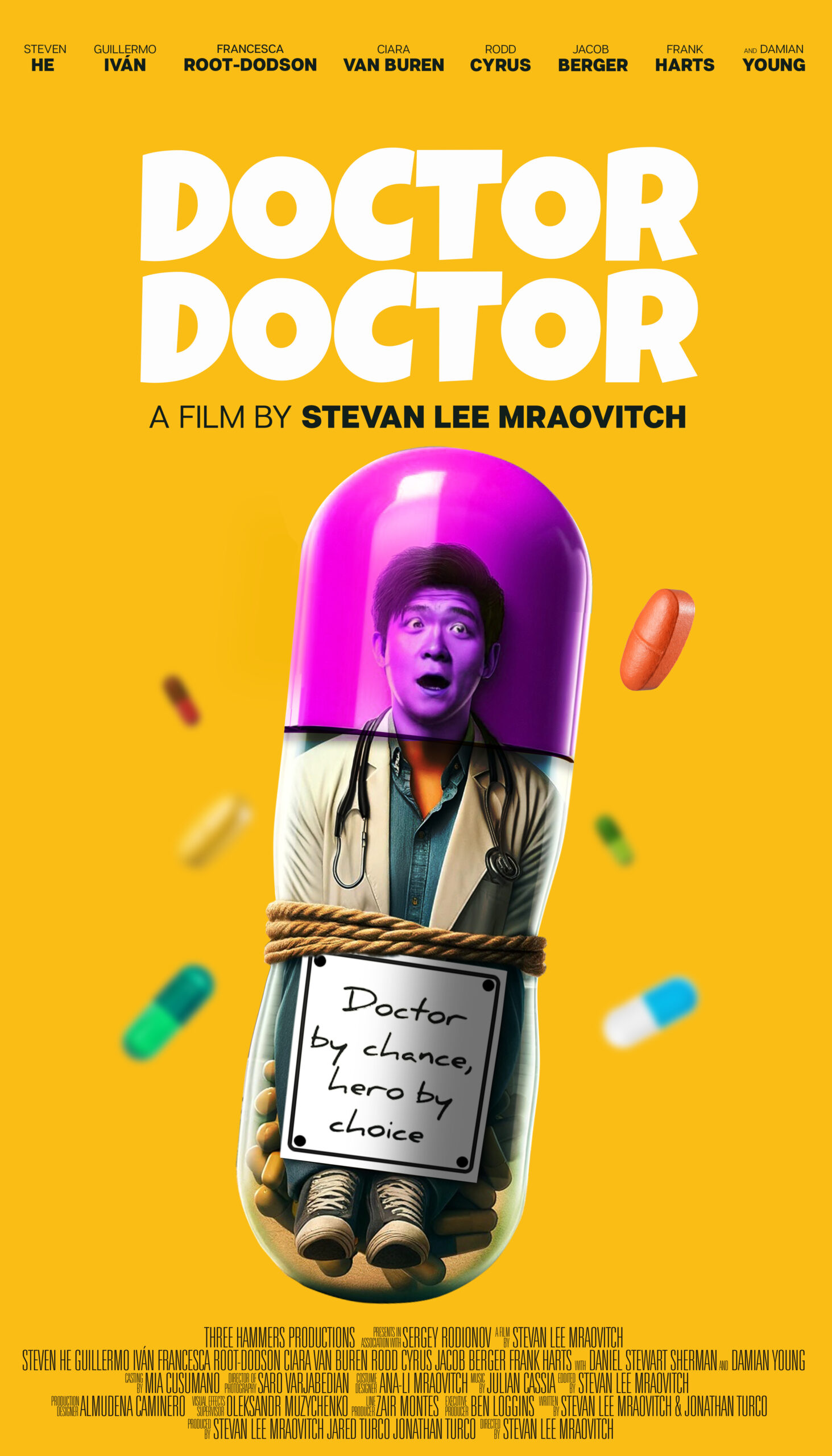 “Doctor Doctor” Indie Film Review-Hostage crisis comedy with a hypochondriac-centric heart