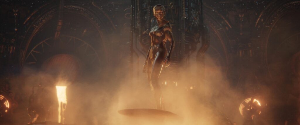 The Silver Surfer emerges