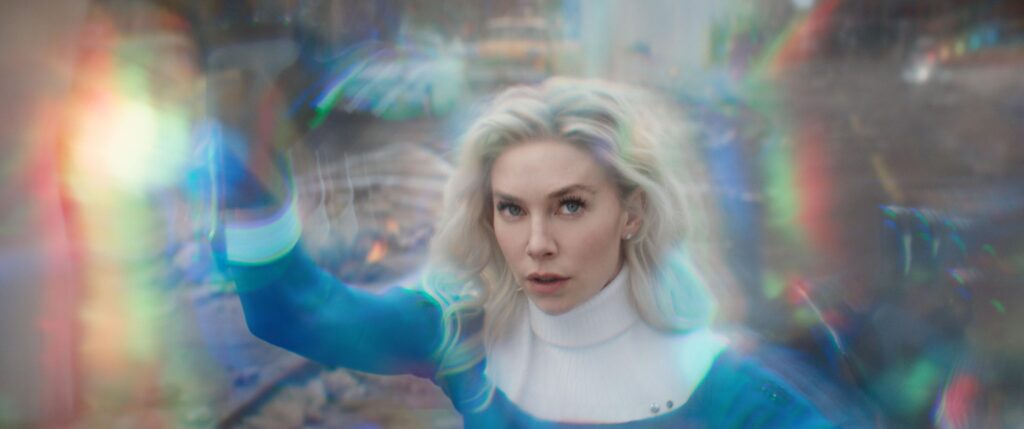The Invisible Woman in action