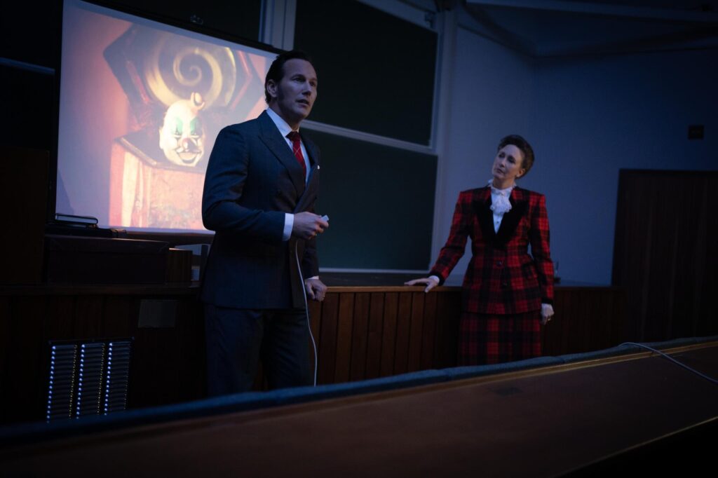 Ed & Lorraine teaching one of their classes in retirement. 