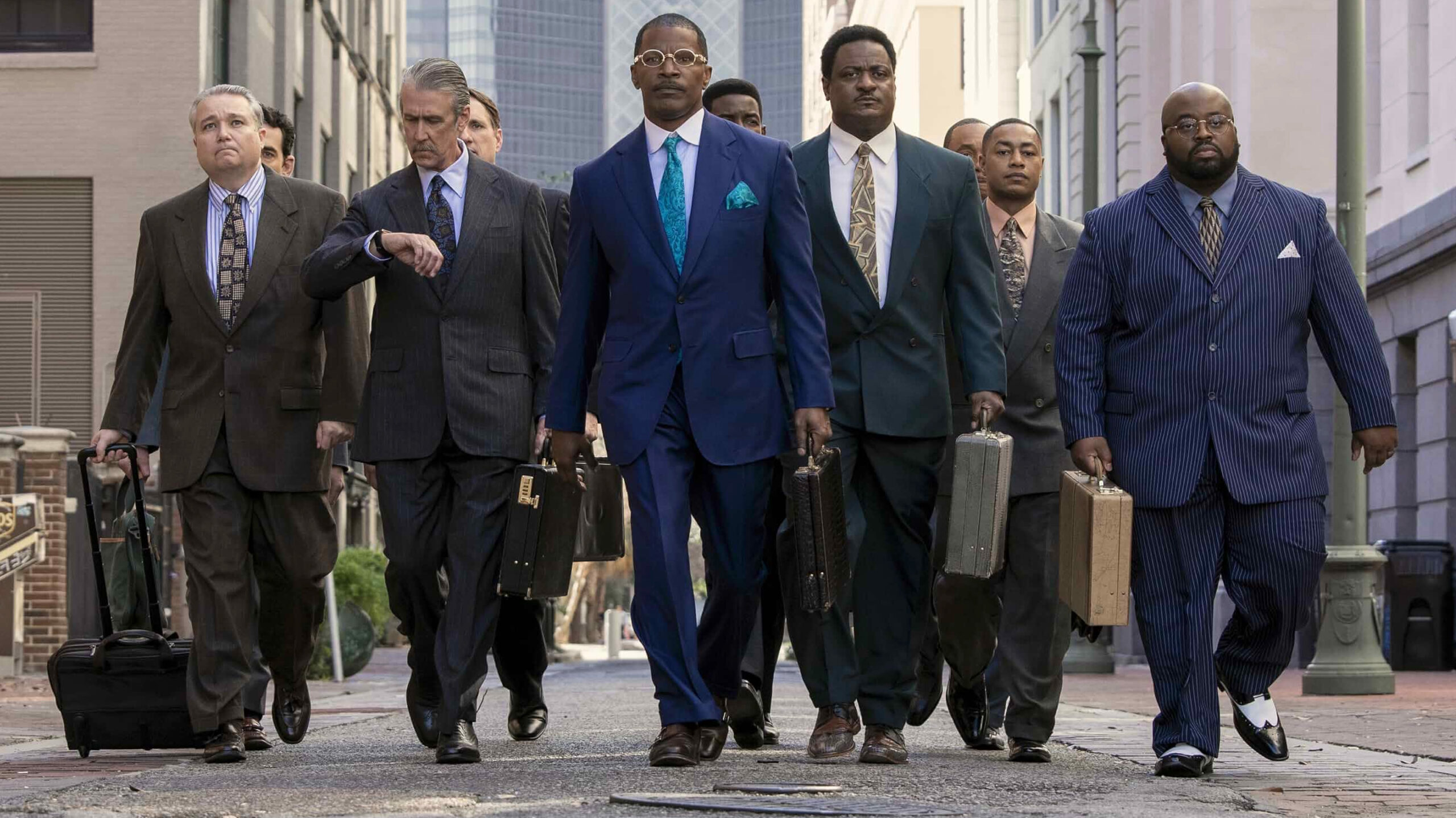 Jamie Foxx Brings Swagger To The Courtroom In “The Burial”