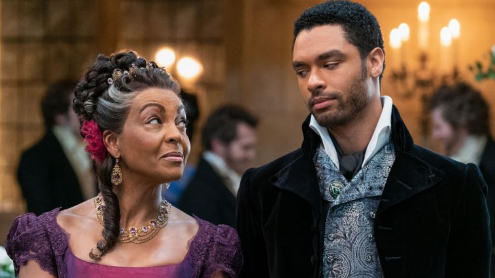 Bridgerton - Simon Page and Lady Danbury